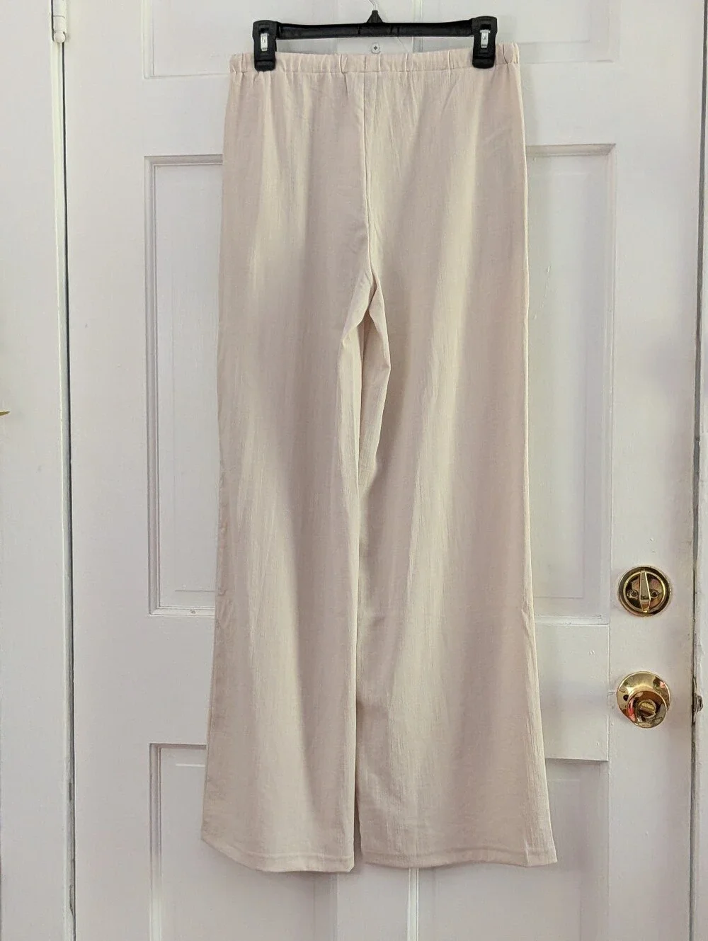 MNG Mango Cream Wide Leg Drawstring Pull-On Pants XXS NWT Relaxed
